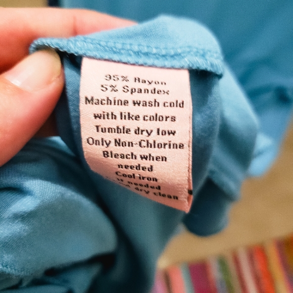 ⭐HP⭐ JUICY COUTURE DRESS BABY BLUE RUFFLE HIGH LOW - Picture 12 of 12